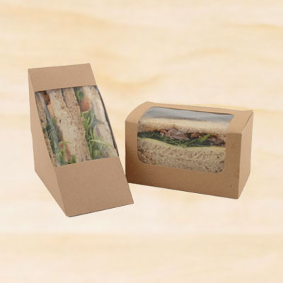 Sandwich Wedges Box / Roll